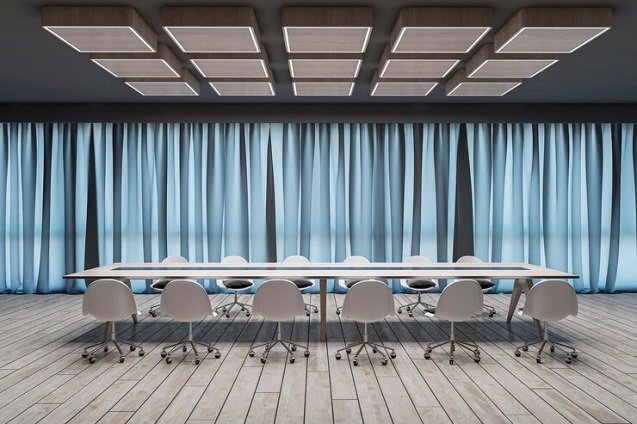 How roller blinds are used in commercial spaces? 